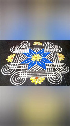 Beautiful Panguni Madham Kolam ✨️ Traditional Friday Rangoli #margazhikolam #margazhi #easykolam