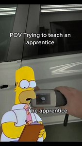 POV Trying to teach an apprentice • Link in bio to visit my online store • #paint #bodyshop #bluecollar #autobody #car | Inline Paint & Body