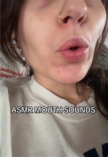 ASMR mouth sounds:) #asmrsounds #fypシ #lofiasmr #mouthsounds #weirdcore