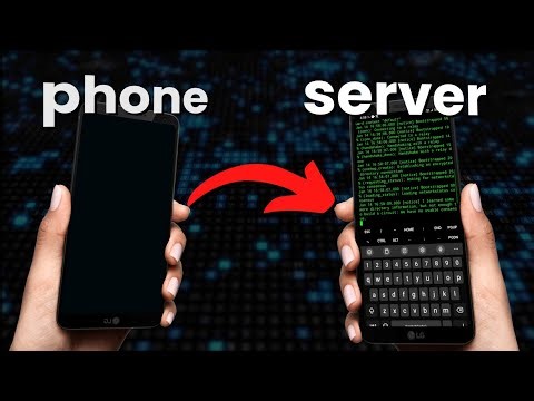 How to turn any Android phone into a Darkweb server