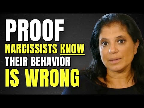 Proof narcissists KNOW their behavior is unacceptable