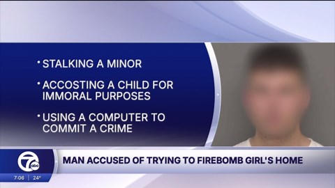 Man facing charges for alleged Molotov cocktail attack on Brighton Twp. home