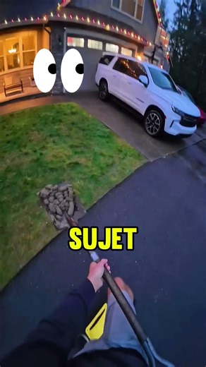 The man taught his neighbor a lesson! 💥👨‍🦰