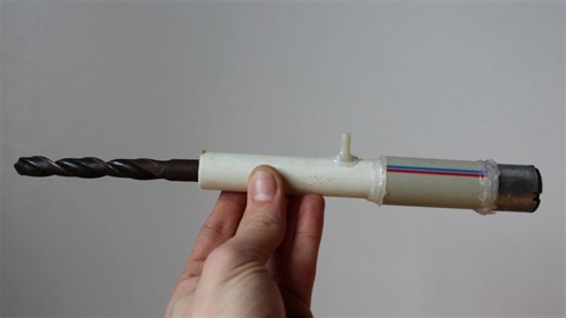 How to make a water pump - homemade drill pump