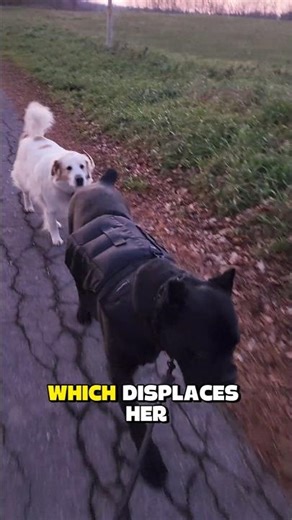 Off Leash Dog Comes Up On My Cane Corso 😱 #canecorso #shorts