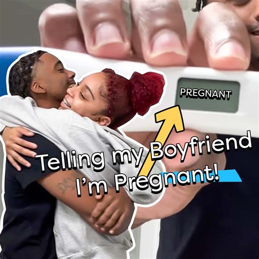 325K views · 6.2K reactions | Boyfriend's Emotional Reaction To Pregnancy Reveal❤️ | Cam & Nie | Facebook