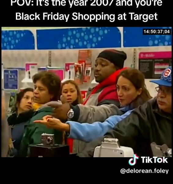 Nostalgic Black Friday Shopping at Target in 2007