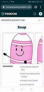 Soap - inanimate insanity wiki #2