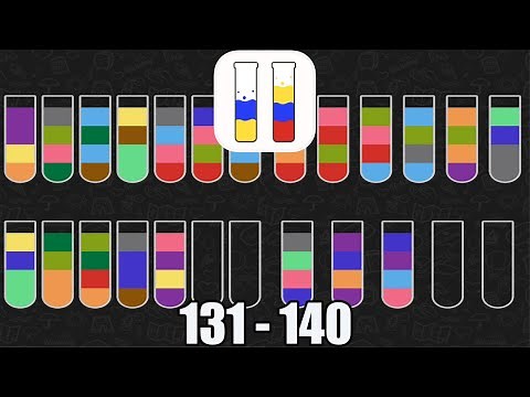 Water Sort Puzzle Level 131-140 Walkthrough (iOS - Android)