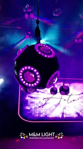 Iluminación Led Kinetic Balls Gravity | MyM Light #kineticballs