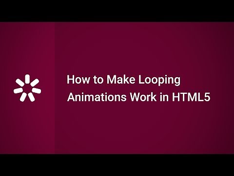 How to Make Looping Animations Work in HTML5