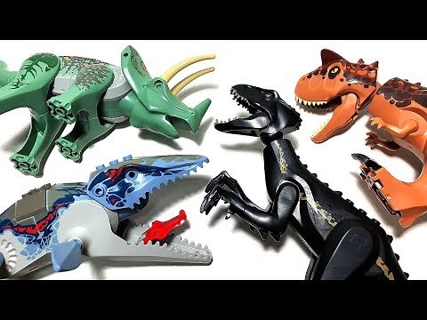 10 LEGO DANGEROUS DINOSAURS Toys JURASSIC WORLD FALLEN KINGDOM