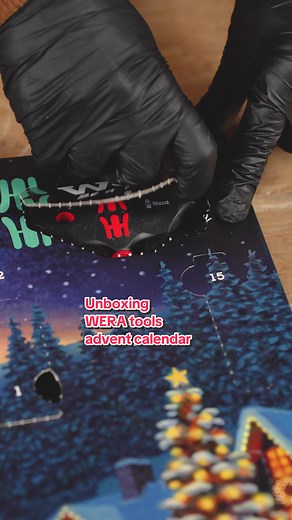 Unboxing WERA Tools Advent Calendar 2025