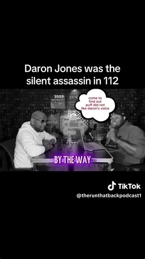 Daron Jones of the r&b group 112 #cboogie #runitbackpodcast #scorpiomoe #112 #tim&bob #badboyrecords