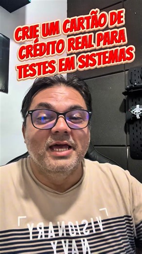 Canal Bugiganga on Instagram: "Crie um cartão de crédito virtual com numeração válida para testes em sistemas e apps. Galera cartão não tem validade nenhuma, e so para testar em sites e aplicações. . . #canalbugiganga #iphone #android #importados #dicas"
