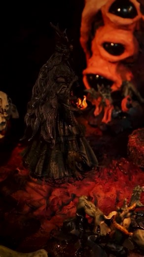 The creepiest diorama TBT! 🪞 See how they created a little girl's demon nightmare from scratch, using simple materials and 3D printed miniatures. Are you ready? The miniatures you see here are: 👉Cultist Amalgam from Nightmares of the Abyss Concept artist: Mariana Livraes (@marilivraes) 3D artist: Fabyan Cardoso (@fabyan.3d) 👉Gretel from Granny's Prophecy Concept Artist: João Victor (@garcia.jvs) 3D artist: Uesley Melo dos Santos (@fanartuesley) #3dprinting #TabletopGaming #hobby #dungeonsandd