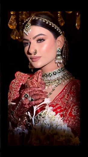 Competition ||Bridal look #wedding #braidal #bride