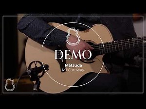 Matsuda M1 Cutaway, Italian Spruce & Brazilian Rosewood demo