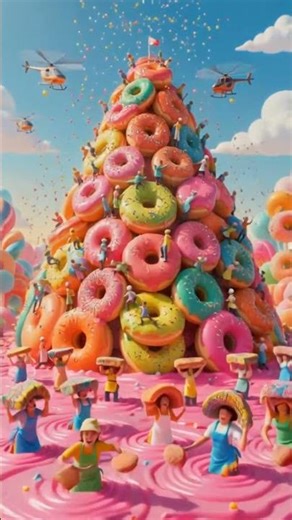 24 Hours Inside the World’s Biggest Donut Factory (Miniature Edition)