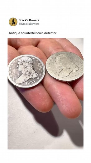 Antique Counterfeit Coin Detector vs Fake Coin 👀 | Stack's Bowers