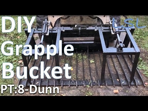 Homemade DIY Grapple Bucket Build-Done