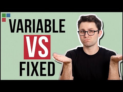 Variable vs Fixed Interest Rate