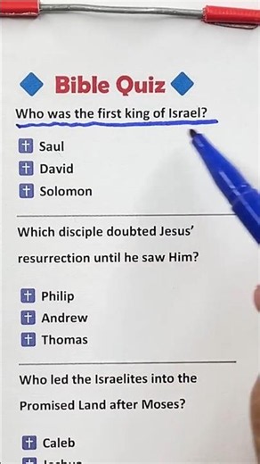 Bible Quiz Short | Test Your Scripture Knowledge ✝️📖 #BibleQuiz #ChristianQuiz #Shorts