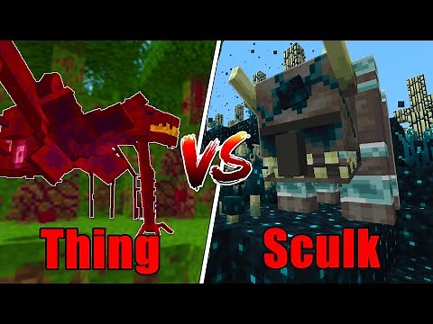 What Happens when two Minecraft Infection Mods fight eachother? | FAW vs sculk