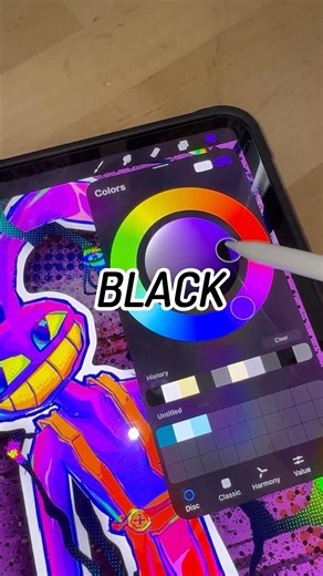 ARTISTS should know THIS TIP!! 👀 #art #colortheory #digitalart #tutorial