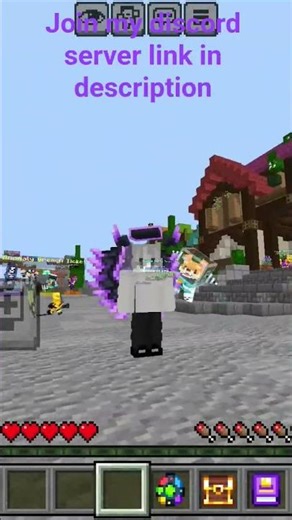 Join my discord server.. #minecraft #gg #hive #viralshort