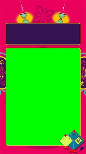 "Happy Makar Sankranti Wishes: Green Screen news short frame" #festivevibes #festiveseason #festival