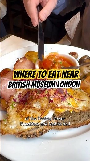 Best Cafe Near British Museum London | Victoria House Coffee & Food ☕✨