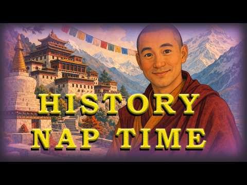 The rhythmic repetition of chanting in a 14th-century Tibetan monastery | Boring History for Sleep
