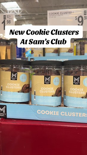 New Member’s Mark Cookie Clusters at Sam’s Club! A delicious chocolate caramel core, cookies and cream crunch coated in a smooth layer of premium milk chocolate! YUM! Get them now at Sam’s Club for $9.98! @Sam’s Club For more Sam’s Club Finds follow us on Instagram! @samsclubsimplesavings #samsclub #samsclubfind #samsclubfinds #samsclubfood #samsclubfoodfinds #chocolatecaramel #cookiesandcream #snackattack