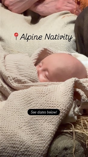 The greatest gift🌟 This is always such a special activity!❤️ The Alpine Living Nativity takes place this week ONLY. There are still tickets available for Tuesday, Thursday & Saturday. Tickets are $5/ person. Children 2 and under do not need a ticket. The Alpine Living Nativity is an all volunteer organization. Each $5 contribution has helped raise over $600,000 for: Huntsman Cancer Institute, Hirsche Smiles Foundation, Builders Without Borders, & Smiles for Central America. Comment ‘link’ for t