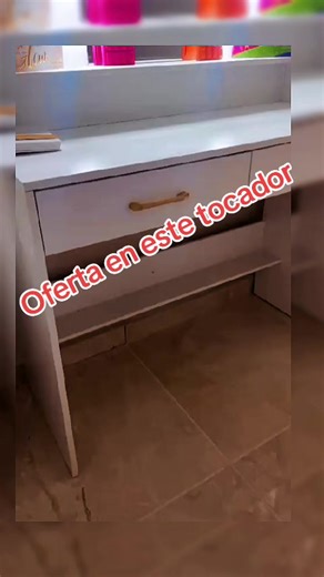 Tocador super bonito para poder tener nuestras cosas organizadas #tocadores #tocadoreshollywood #tocadoresdemaquillaje #maquillaje #ofertas