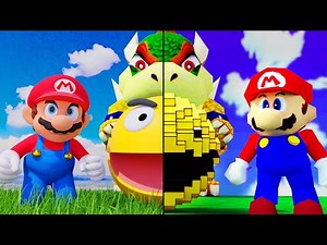 OLD vs NEW - Super Mario and Pacman
