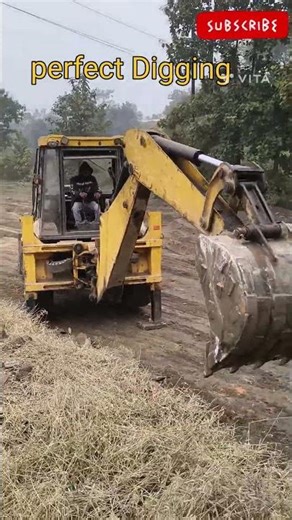 Perfect Digging Skills! 🔥 JCB Expertise 🚜 #Shorts #automobile #jcb #backhoeloader #excavator #jcb3dx