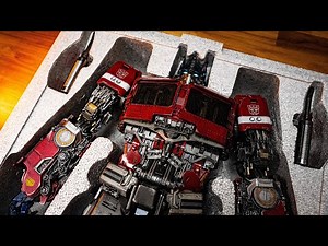 Threezero Optimus Prime Premium Scale Bumblebee ASMR Unboxing