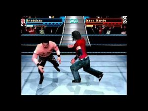 WWF Smackdown - PS1 Gameplay - Bradshaw vs Matt Hardy