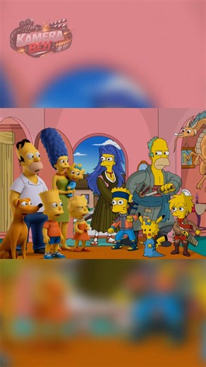 Když přijde celá rodina domu😱 #simpsons #recap #shorts #cartoon