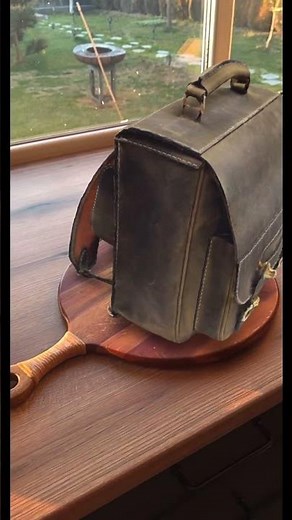 Leather Backpack in AR