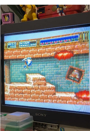Rocket Knight Adventure for Megadrive. With RGB output. #megadrive #retrogaming #rocketknightadventures