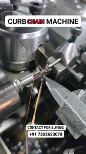 66K views · 611 reactions | CURB CHAIN MACHINE || QUALITY PRODUCT || 1 YEAR FULL GARANTEE #goldchainmachine #viral #chain | Yash Sharma | Facebook