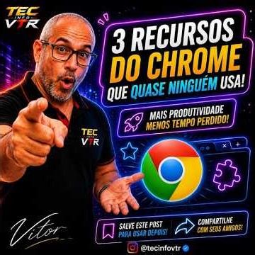 Segredos do Chrome Abas, Atalhos e Navegação Turbo!