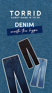 Denim that moves with you, hugs in the right places, and feels unreal. | Torrid