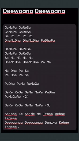Deewana Deewana Lyrics| Easy Format #arrahman #music #bollywood #trending #viral #automobile