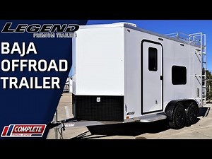 New And Improved Aluminum Baja Off Road Trailer