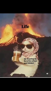 47K views · 773 reactions | Life is so hard just wear new abaya and move on ❤️ | Modest Muslimah | Facebook