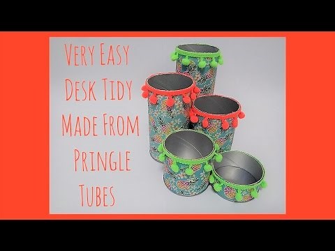 Very Easy Desk Tidy Tutorial.